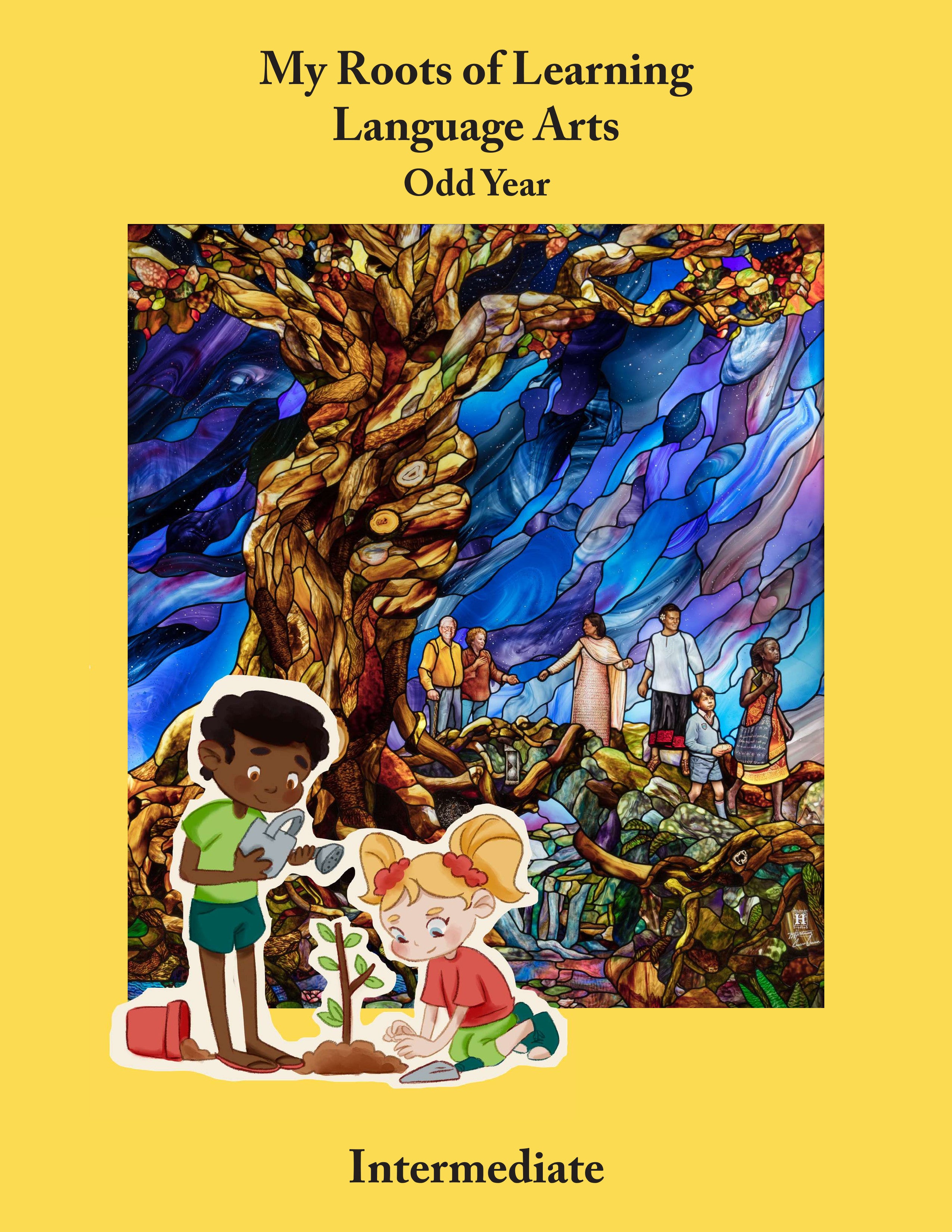 My Roots of Learning - Intermediate: Language Arts Workbook - Odd Year