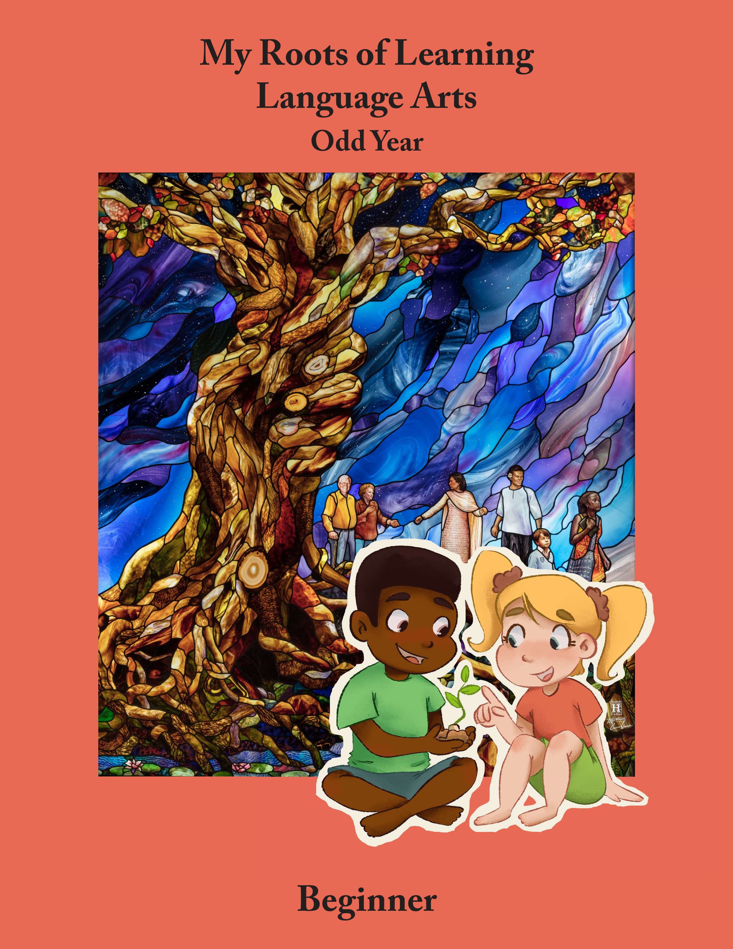 My Roots of Learning - Beginner Language Arts Workbook - Odd Year